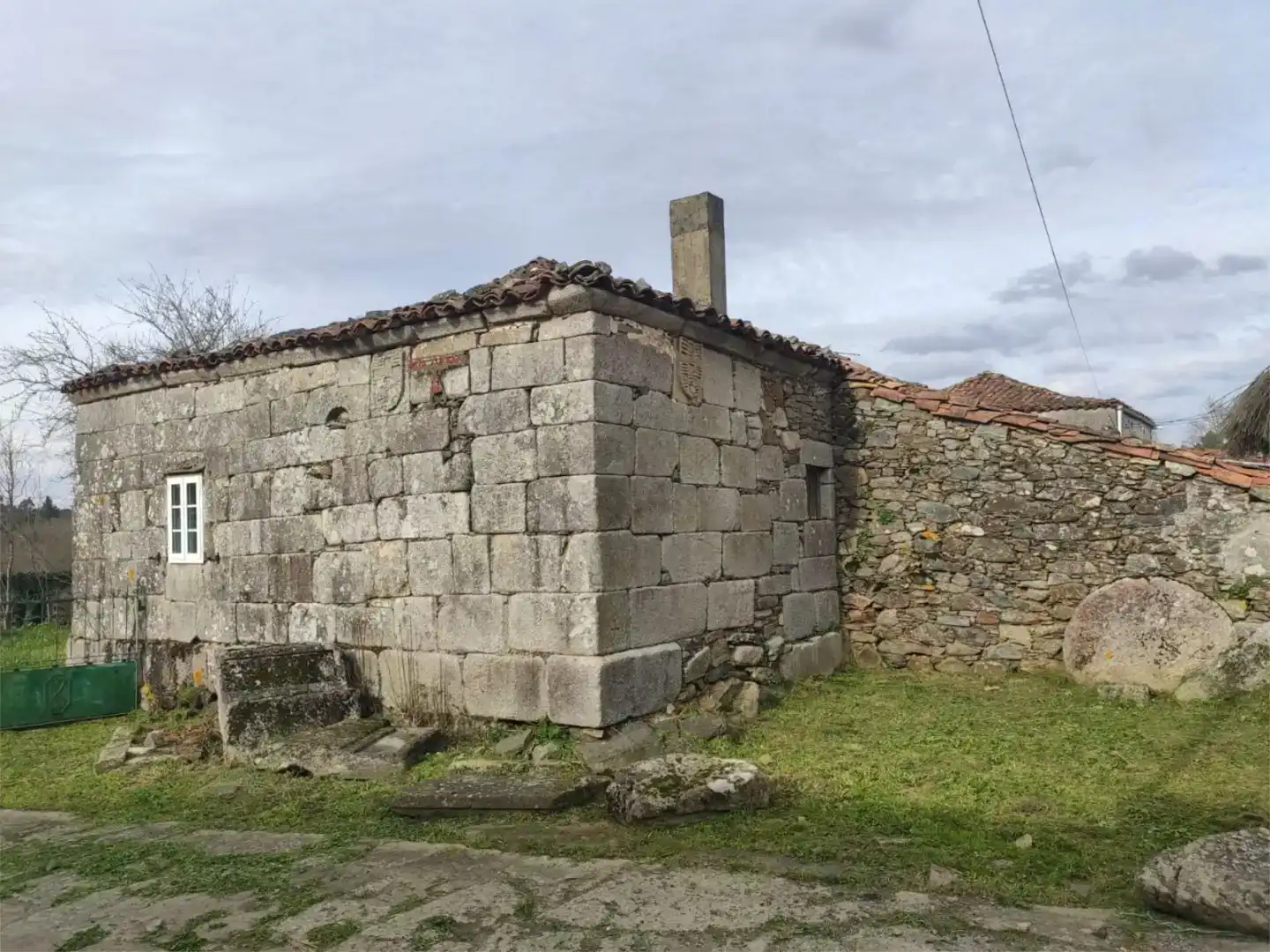 Vista exterior de Finca rústica en venda en Melide