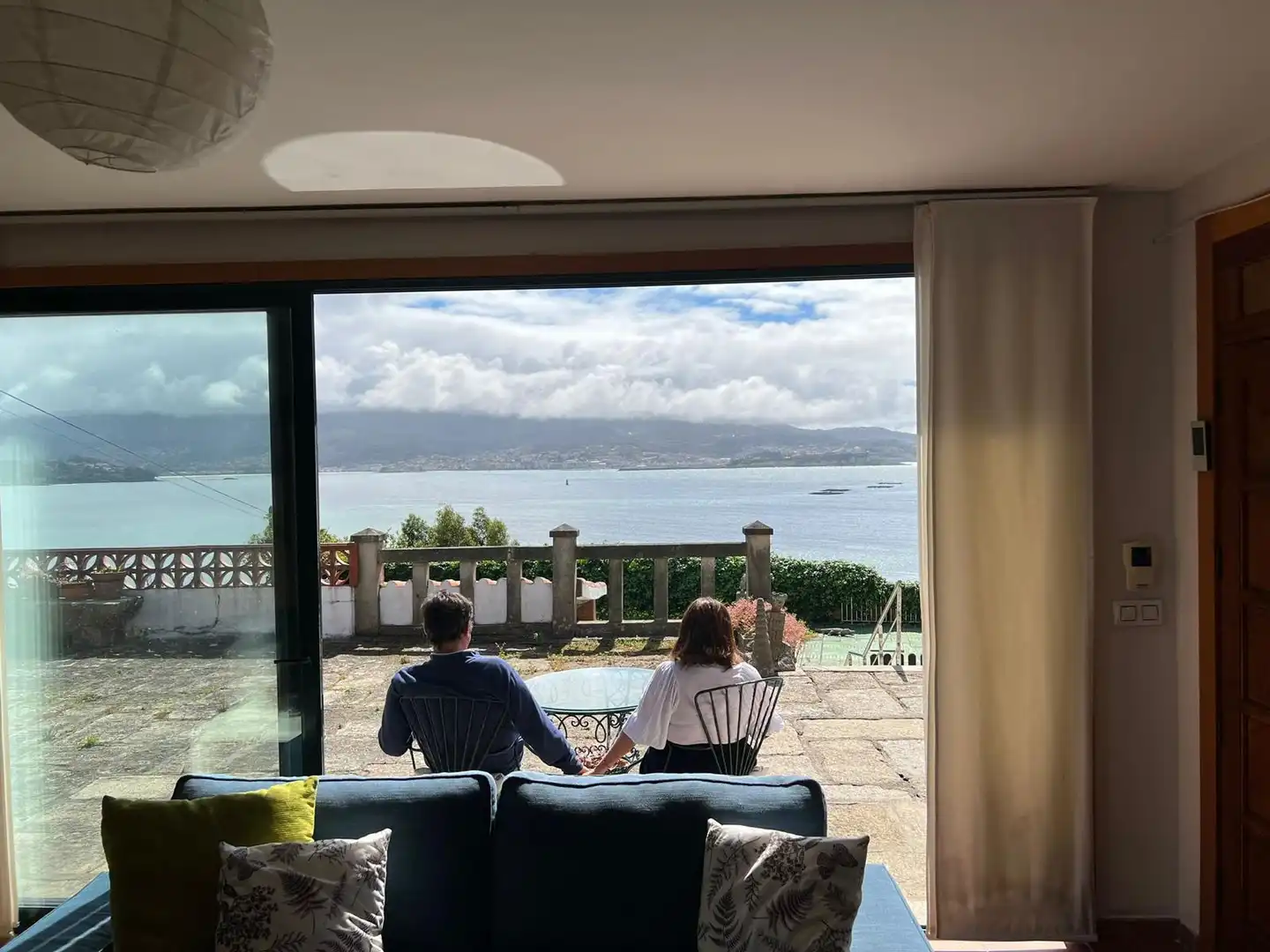 Vista exterior de Casa o chalet de alquiler en Nigrán con Calefacción, Jardín privado y Terraza