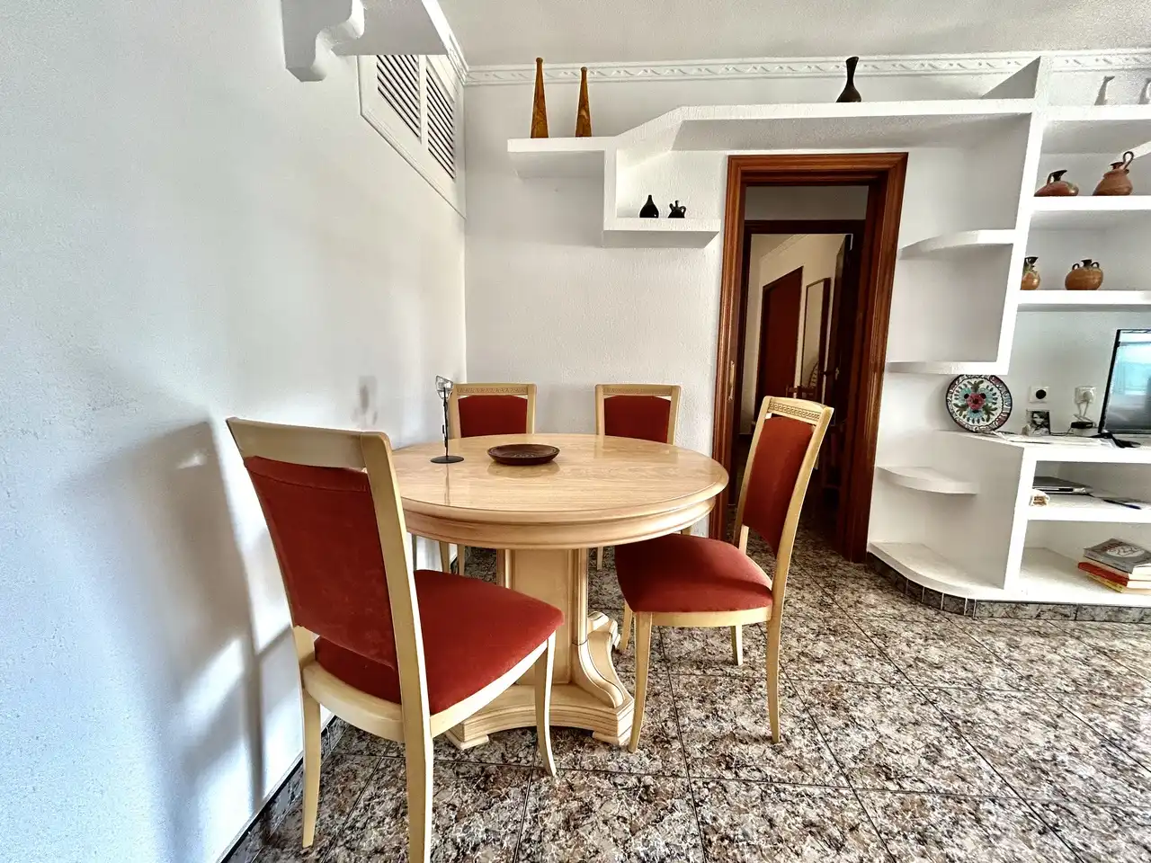 Dining room of Ground floor for sale in Orihuela  with Air Conditioner, Swimming Pool and Oven