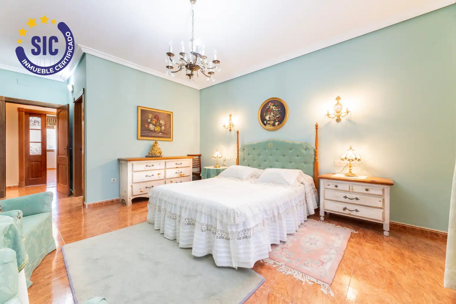 Habitación de Casa o chalet en venta en Hontecillas con Calefacción, Terraza y Amueblado