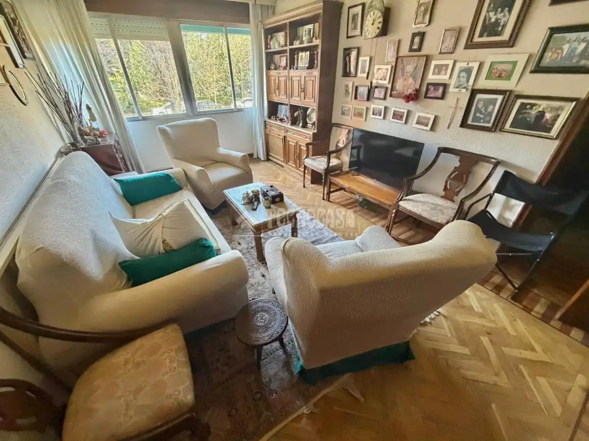 Sala de estar de Piso en venta en Madrid