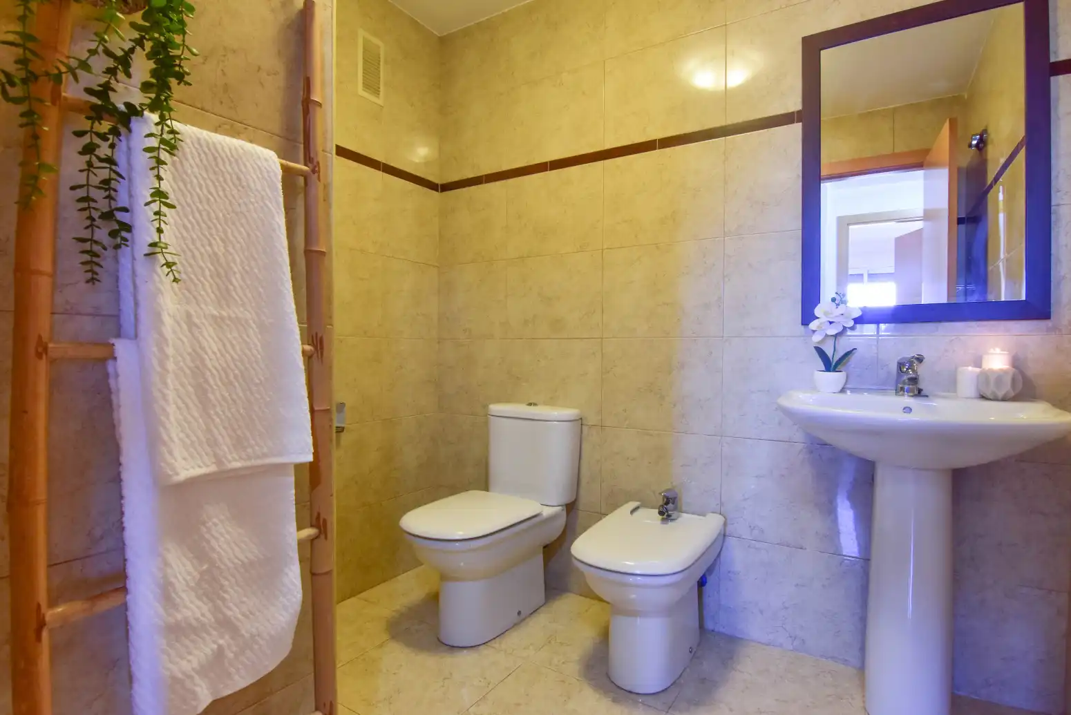 Bathroom of Flat for sale in Museros  with Swimming Pool, Balcony and Community pool