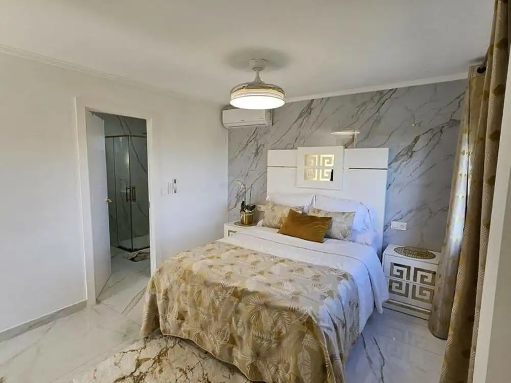 Bedroom of Houses for rent in Estepona  with Air Conditioner, Private garden and Terrace