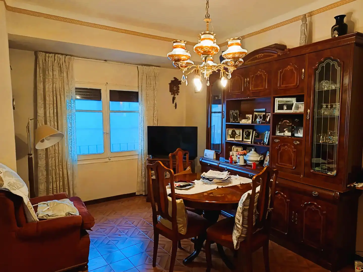 Sala de estar de Casa o chalet en venta en San Adrián con Amueblado