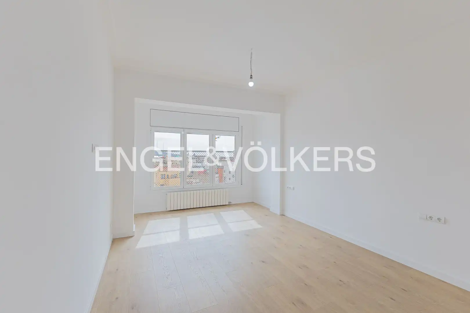 Wohnzimmer von Wohnung zur Miete in Barcelona mit Klimaanlage, Heizung und Parkett