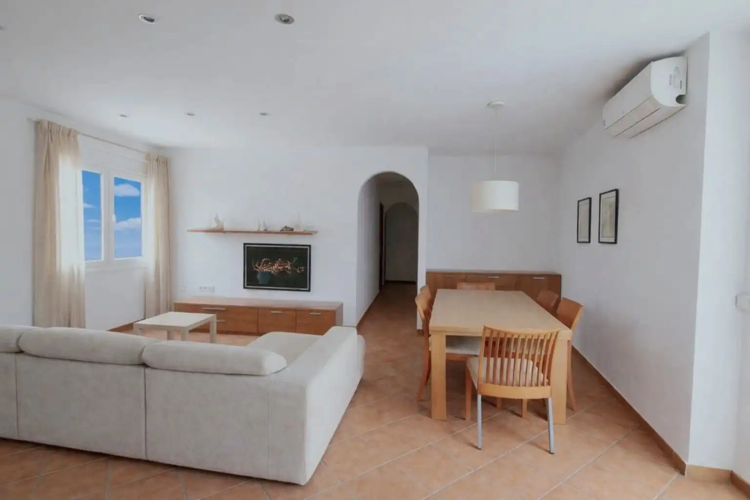 Sala d'estar de Finca rústica en venda en Mojácar amb Aire condicionat i Terrassa