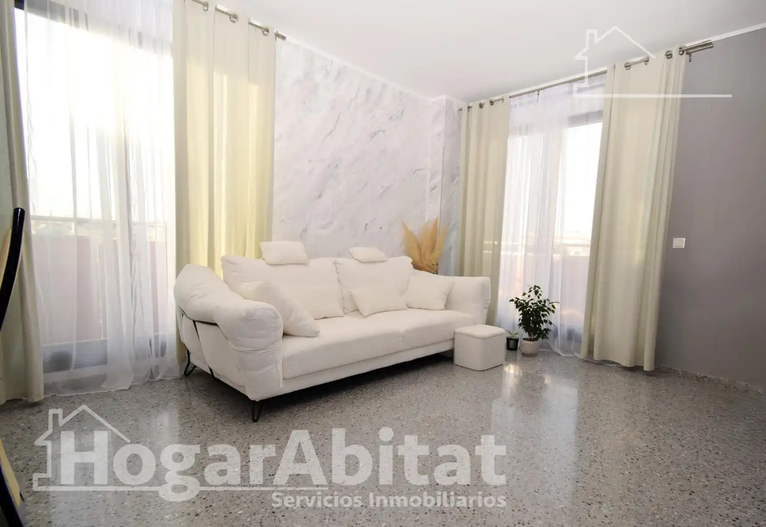 Sala d'estar de Pis en venda en Alfafar amb Aire condicionat, Calefacció i Terrassa
