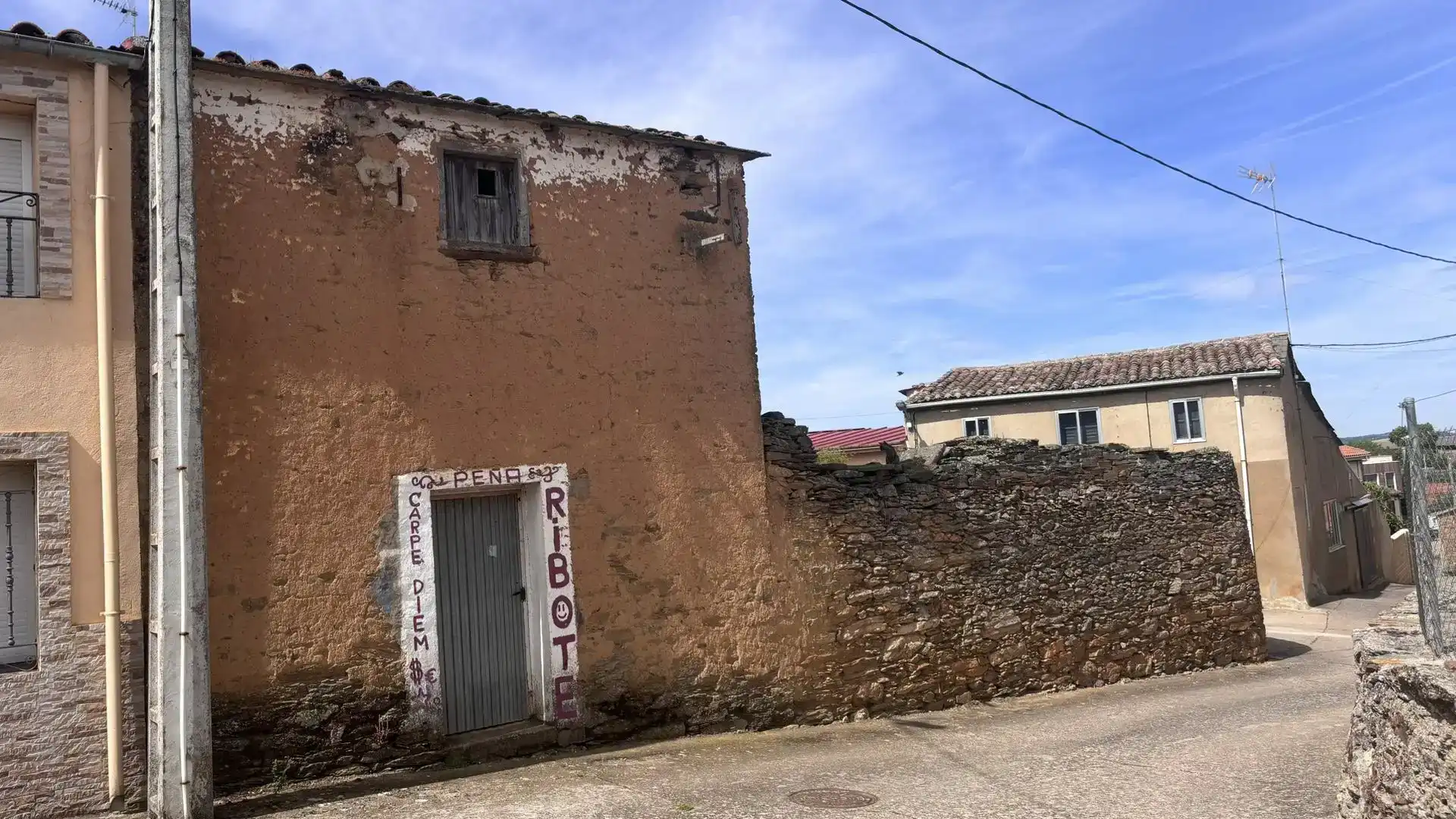 Vista exterior de Terreno en venta en Carbajales de Alba, Zamora