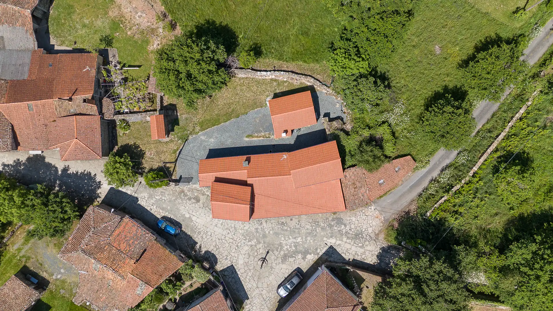 Vista exterior de Finca rústica en venta en Melide