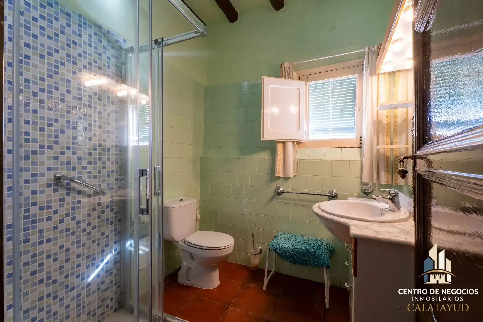 Baño de Casa o chalet en venta en Munébrega con Jardín privado, Terraza y Amueblado