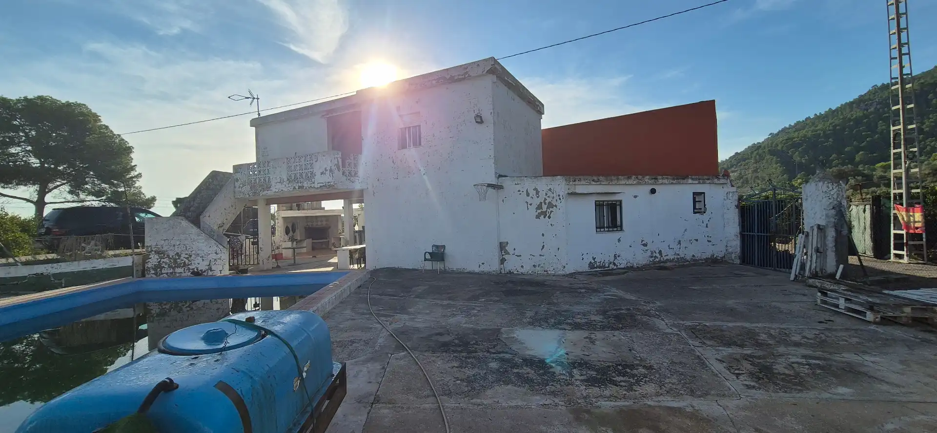 Vista exterior de Finca rústica en venta en Favara con Jardín privado, Terraza y Piscina