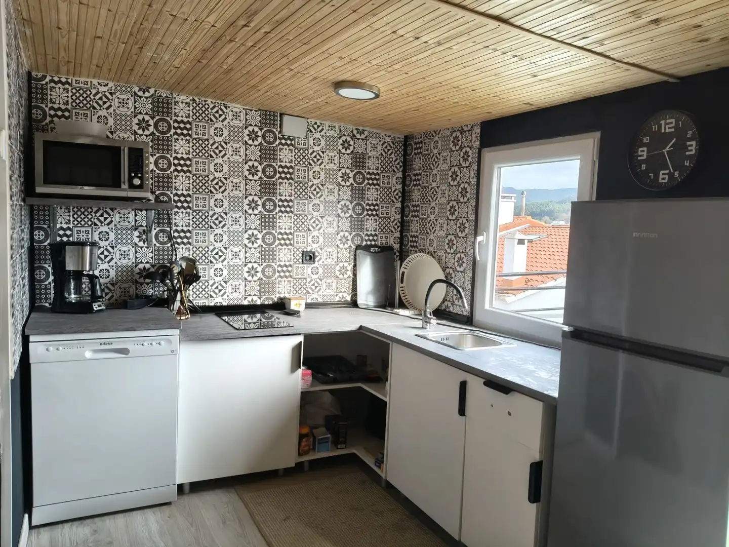 Cocina de Dúplex en venta en Cedeira con Parquet, Terraza y Amueblado