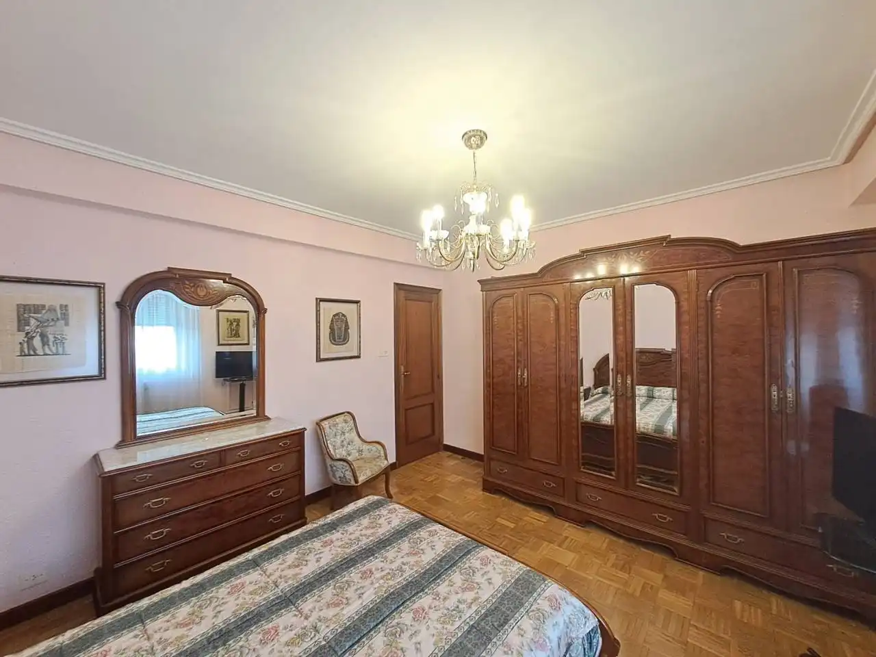 Bedroom of Flat for sale in Burgos  with Heating and Terrace