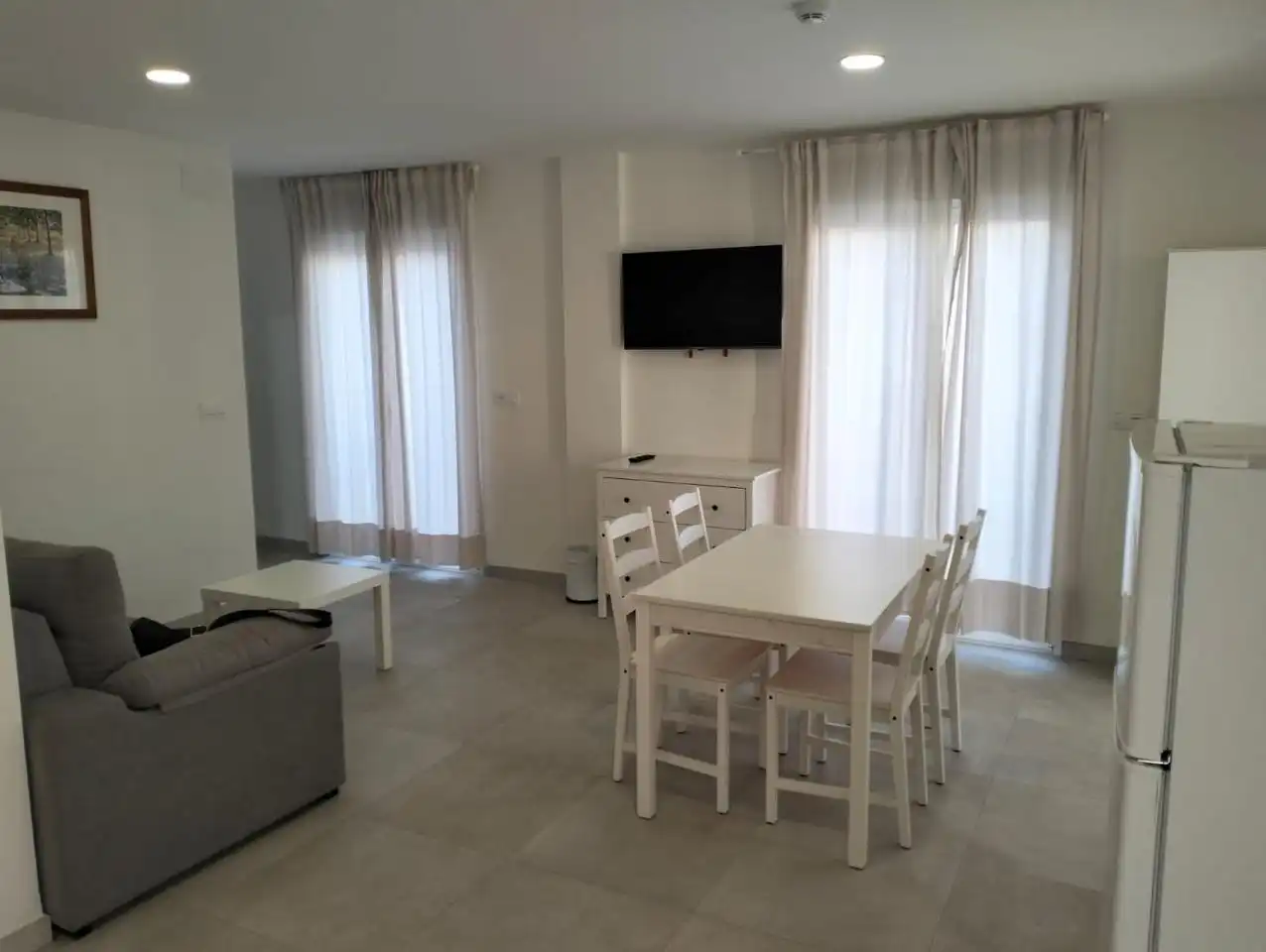 Living room of Flat for rent in Almuñécar  with Air Conditioner, Terrace and Furnished