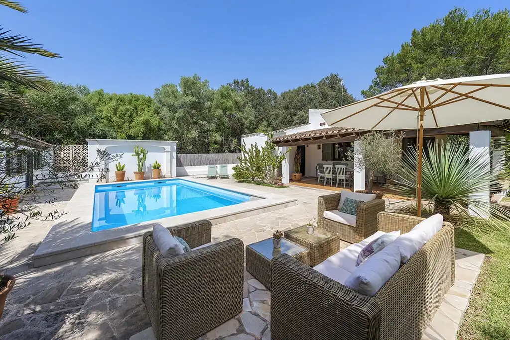 Terrassa de Finca rústica en venda en Pollença amb Aire condicionat, Jardí privat i Terrassa