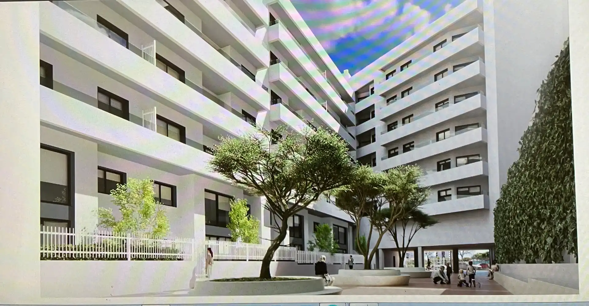 Vista exterior de Piso en venta en Castellón de la Plana / Castelló de la Plana con Aire acondicionado, Terraza y Trastero