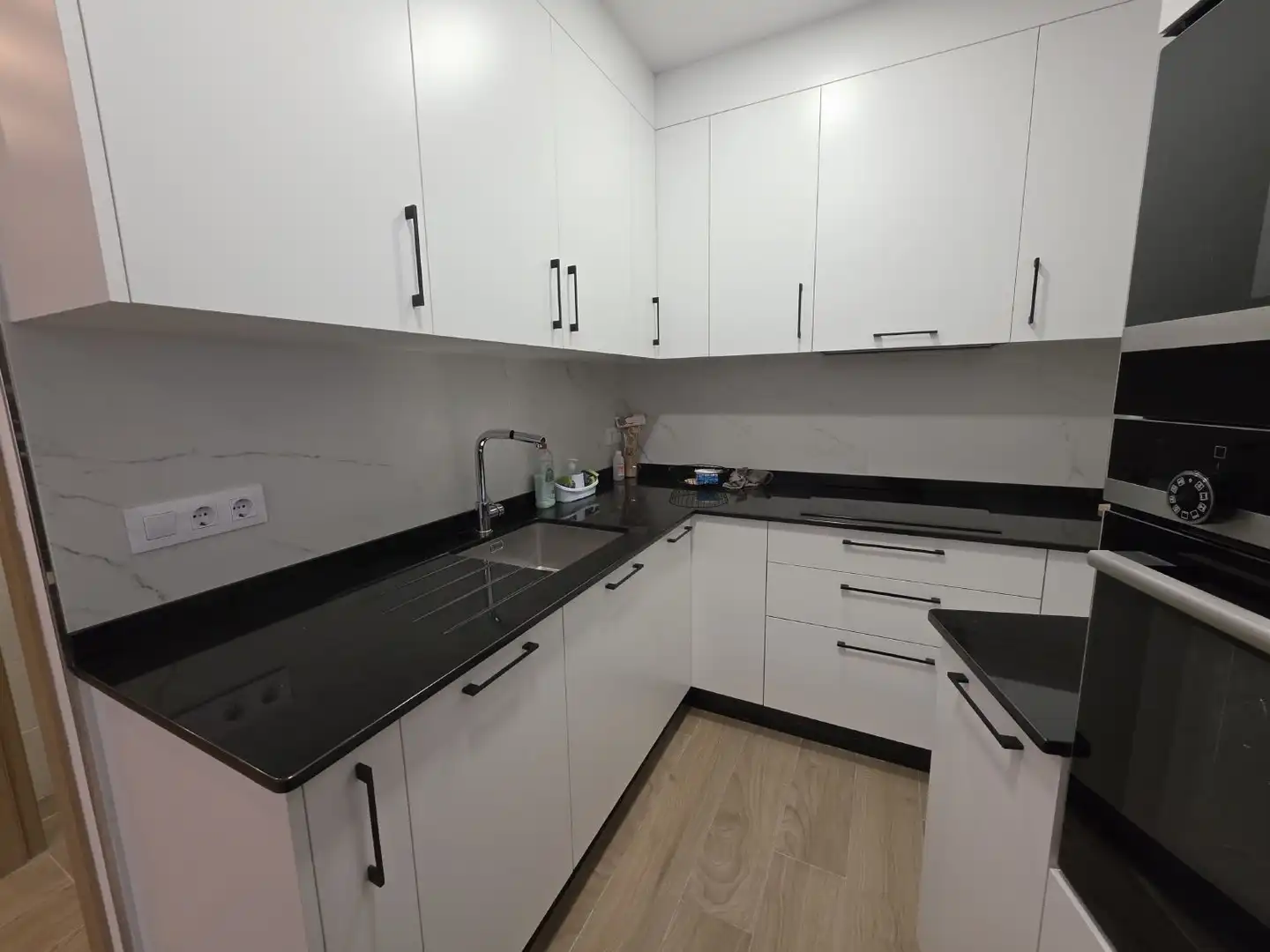 Kitchen of Flat for rent in A Coruña Capital   with Furnished