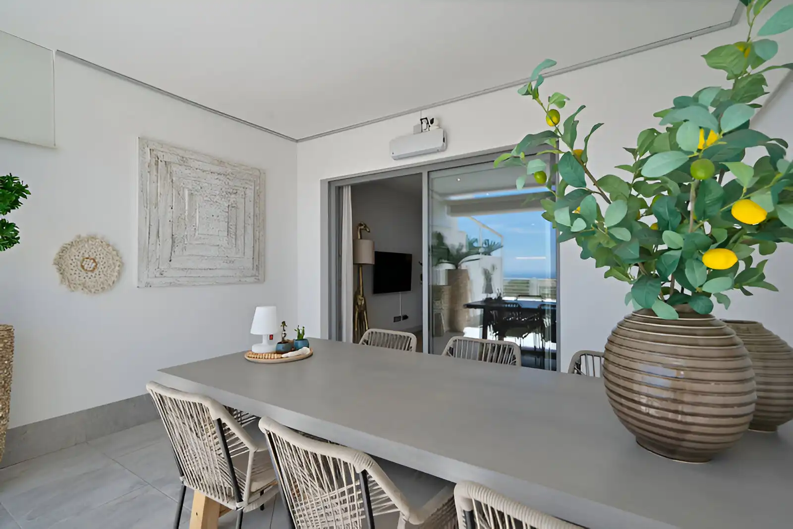 Dining room of Ground floor for sale in Benalmádena  with Air Conditioner, Heating and Terrace