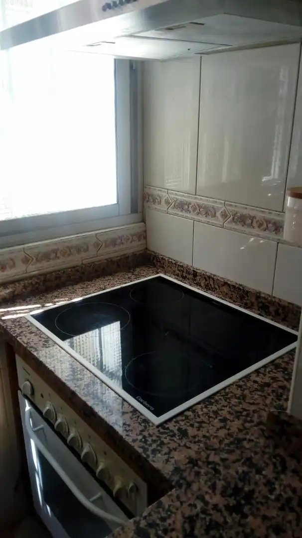 Cuina de Pis de lloguer en Granada amb Calefacció, Moblat i Balcó