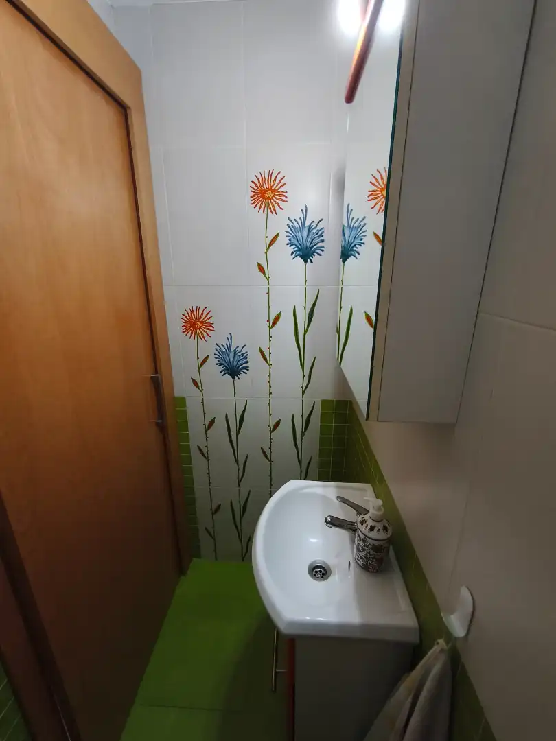 Baño de Casa adosada en venta en El Rourell con Aire acondicionado, Calefacción y Jardín privado