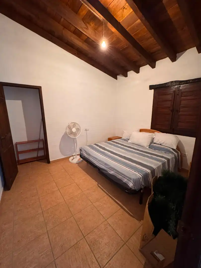 Schlafzimmer von Haus oder Chalet zur Miete in Almáchar mit Privatgarten, Möbliert und Waschmaschine