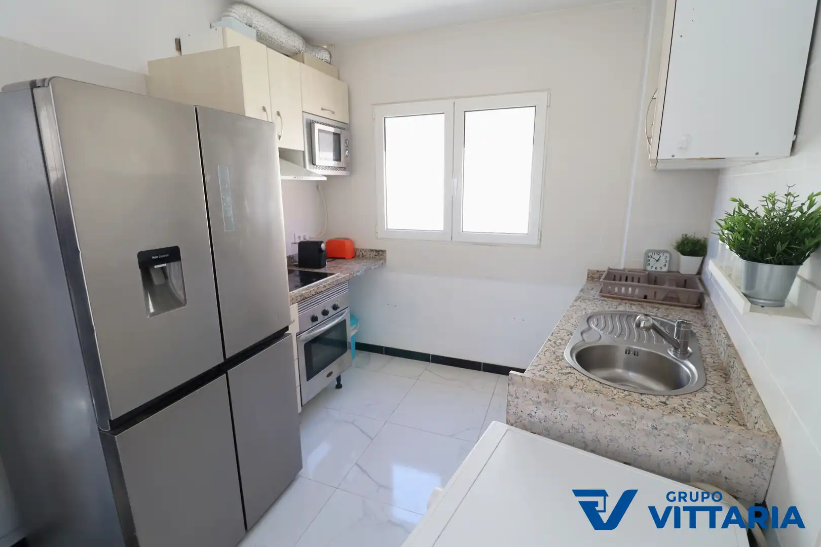 Cocina de Casa adosada en venta en Almería con Aire acondicionado, Terraza y Trastero