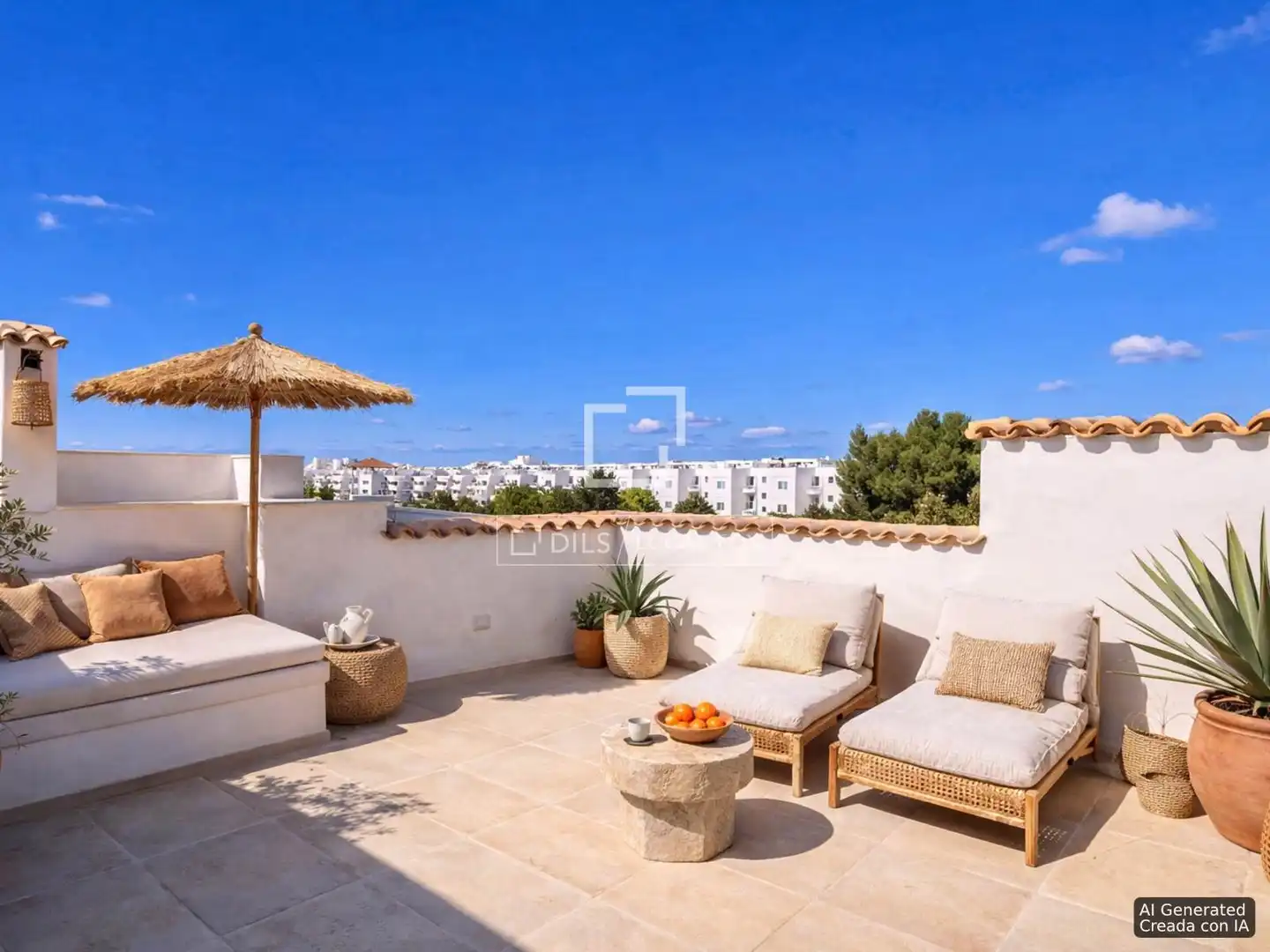 Terrassa de Casa o xalet en venda en Ciutadella de Menorca amb Aire condicionat, Jardí privat i Terrassa