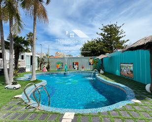 Swimming pool of House or chalet for sale in Gandia  with Air Conditioner, Terrace and Storage room