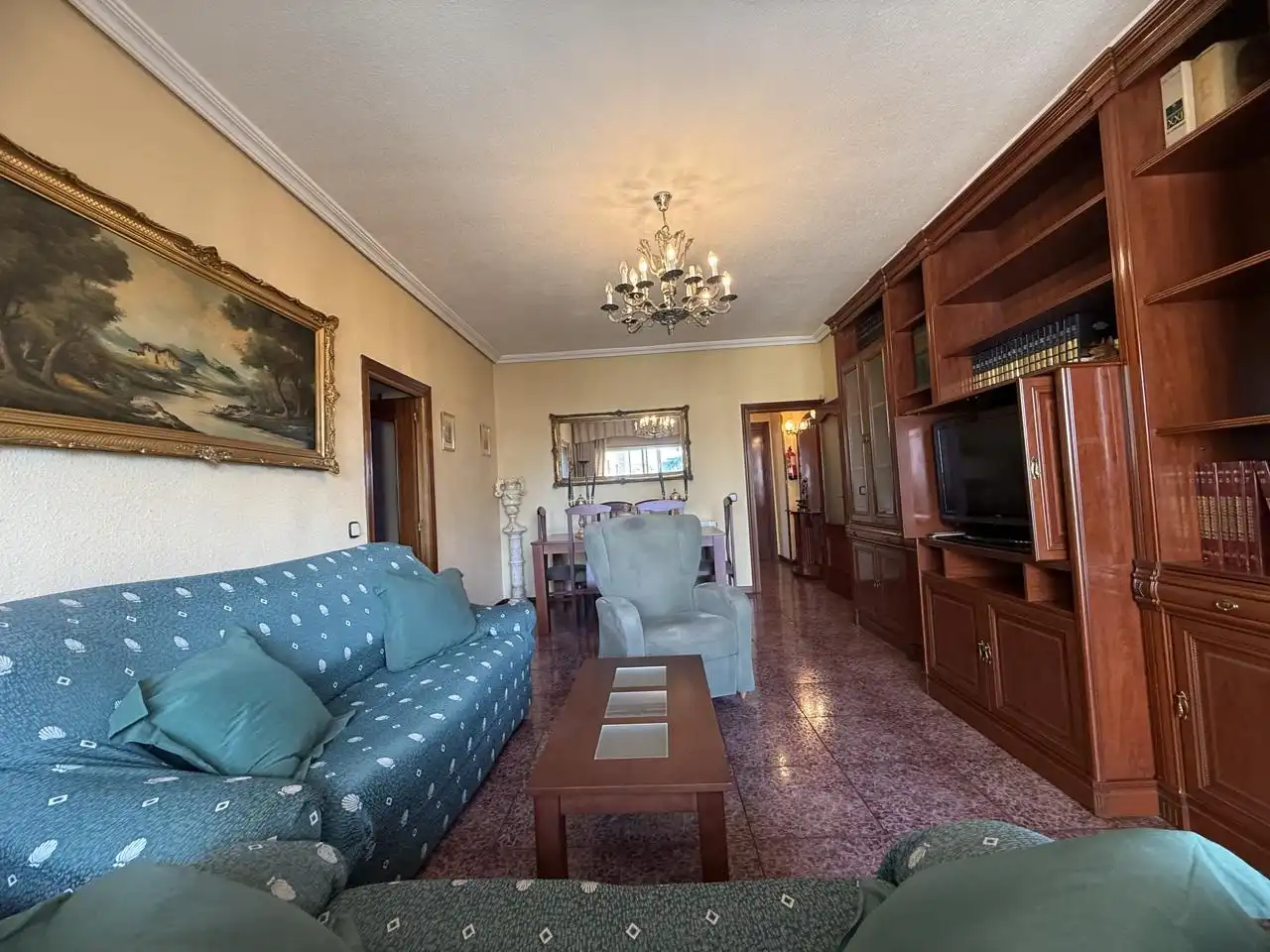 Sala de estar de Piso en venta en Madrid con Calefacción y Terraza