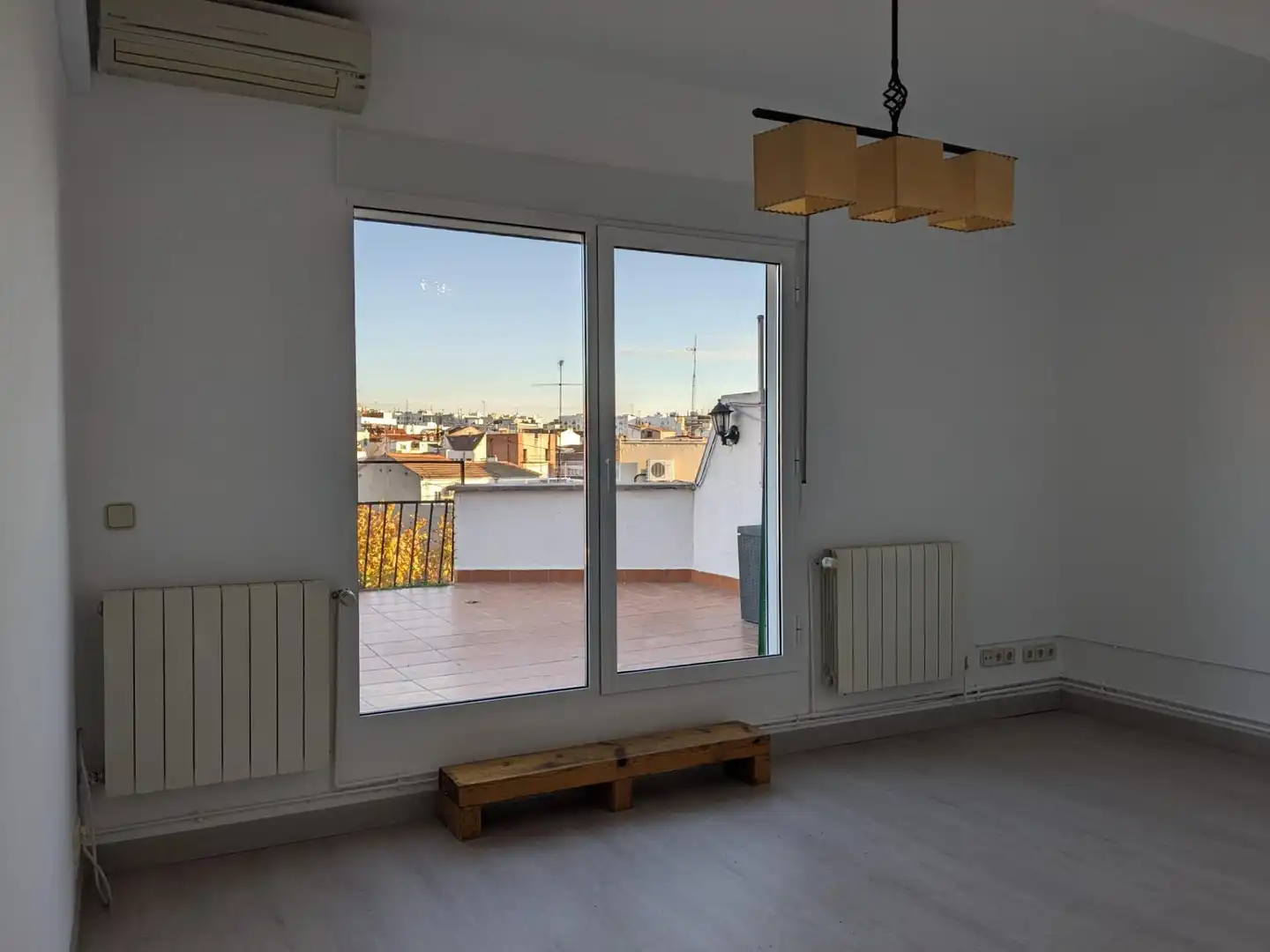 Balcony of Attic for rent in Madrid  with Air Conditioner, Heating and Terrace