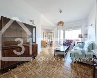 Living room of Flat to rent in  Madrid Capital  with Terrace