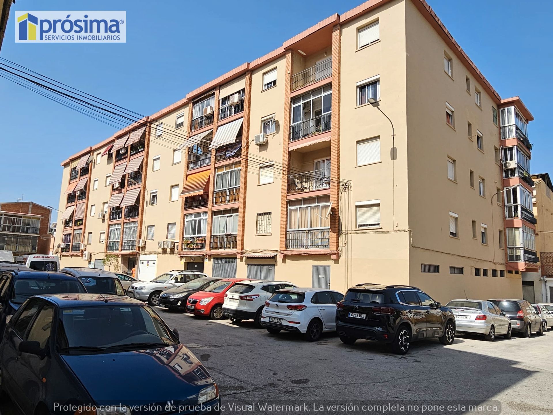 Vista exterior de Pis en venda en Málaga Capital amb Terrassa