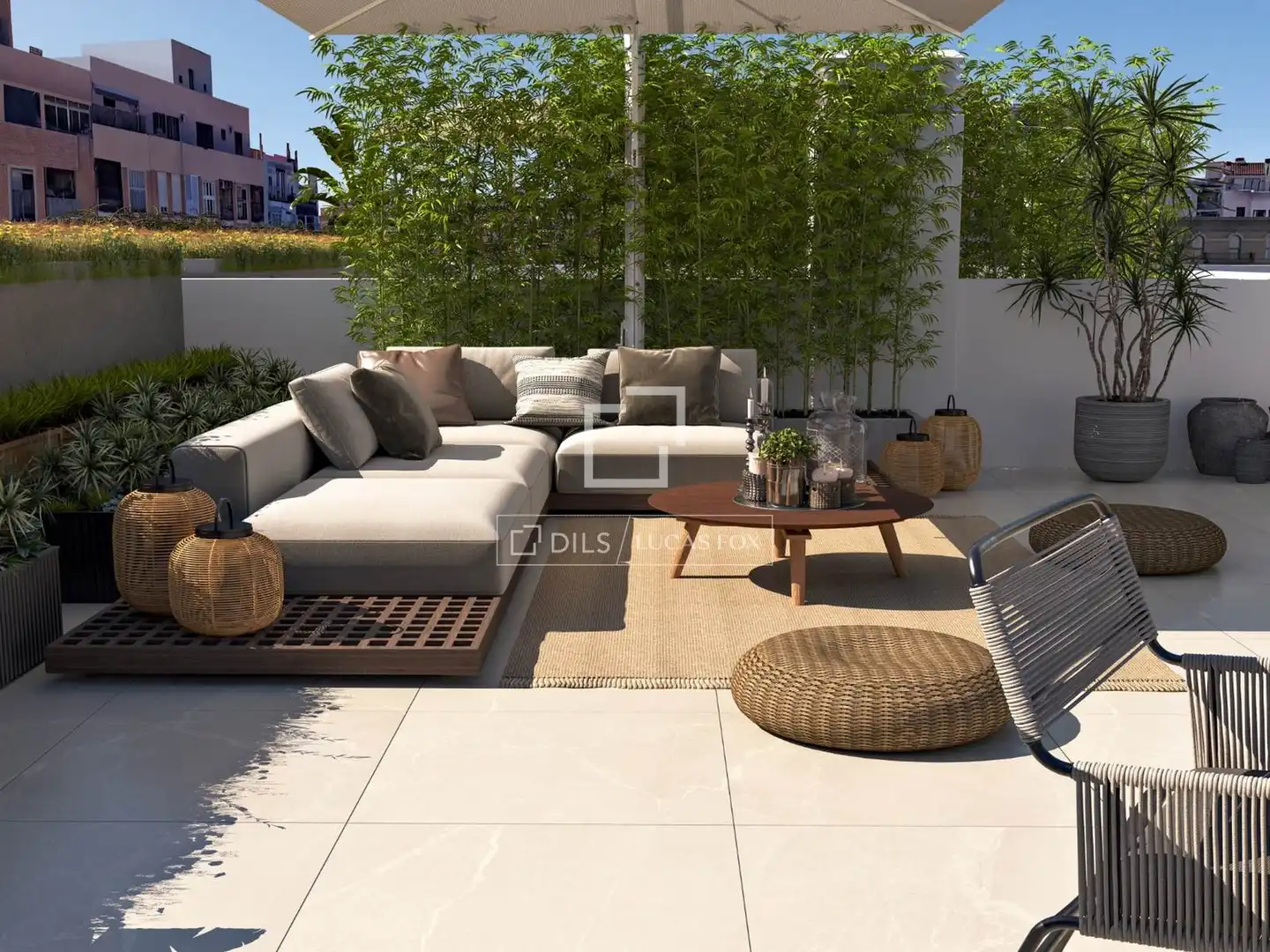 Terraza de Piso en venta en  Palma de Mallorca con Terraza y Balcón