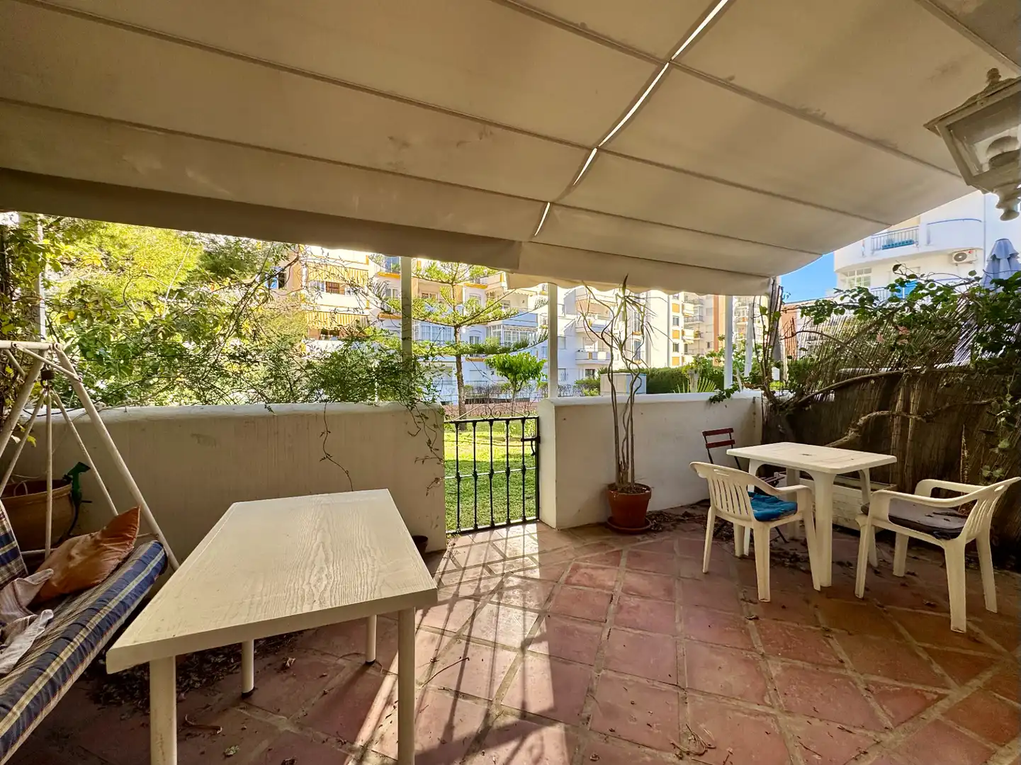 Terrace of Detached homes for sale in Fuengirola  with Air Conditioner, Heating and Private garden