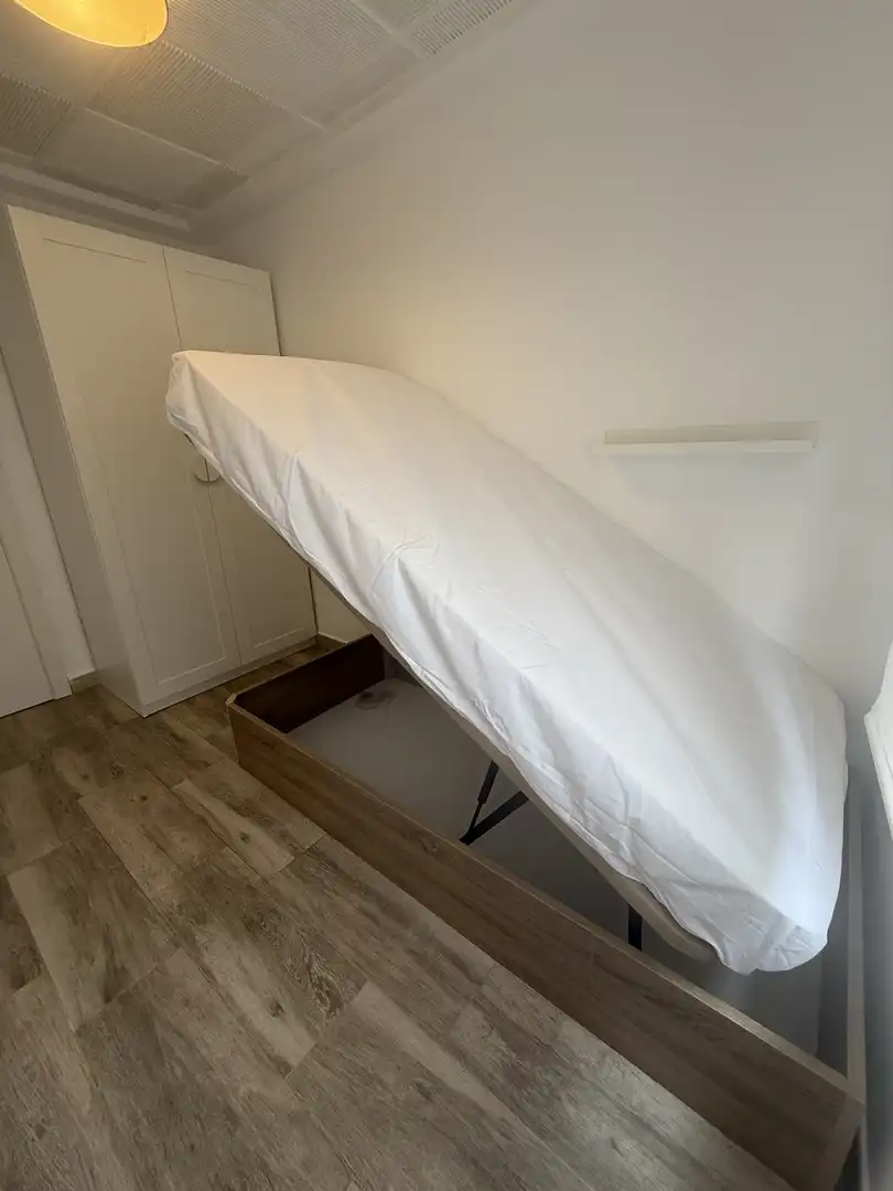 Schlafzimmer von Wohnung zur Miete in  Valencia Capital mit Klimaanlage