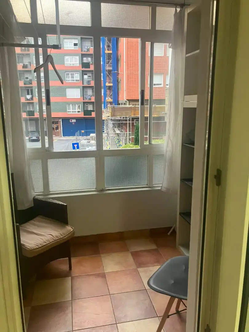 Balcony of Flat for rent in Leioa  with Heating, Furnished and Oven