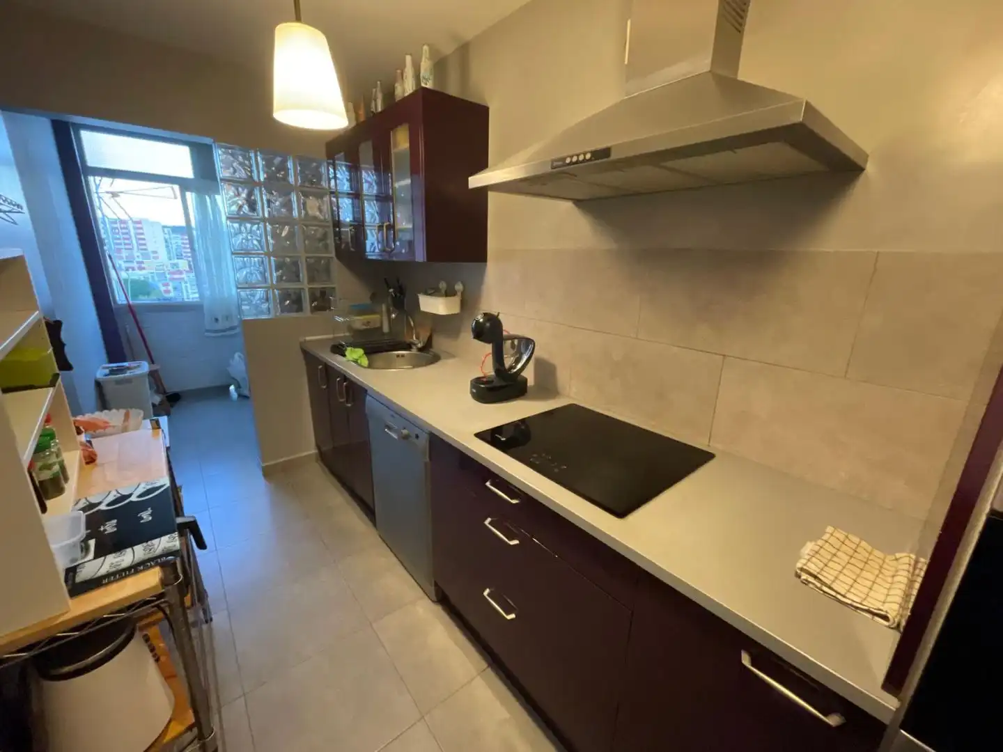 Kitchen of Flat for sale in Algeciras  with Terrace