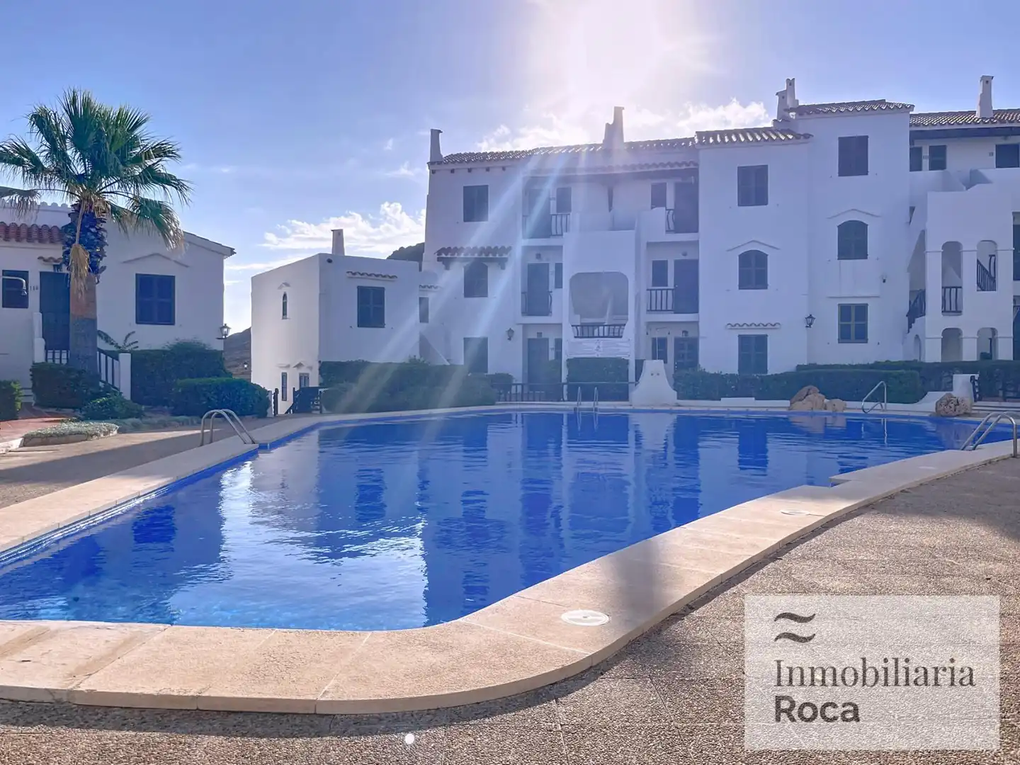 Piscina de Apartamento de alquiler en Es Mercadal con Amueblado y Balcón