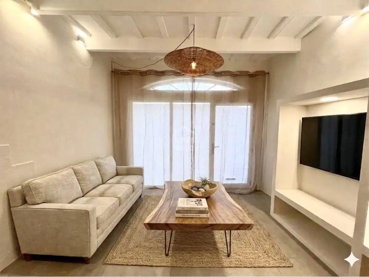 Sala d'estar de Casa o xalet en venda en Maó - Mahón amb Moblat