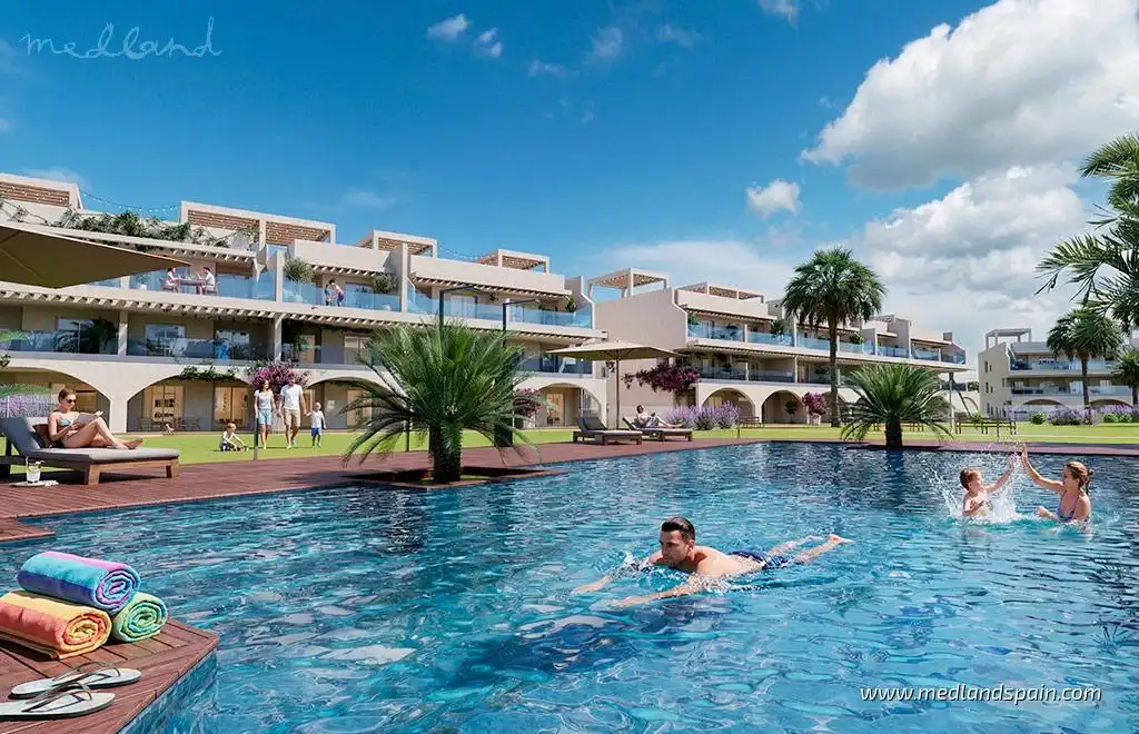 Piscina de Apartamento en venta en Vera con Terraza, Trastero y Piscina comunitaria
