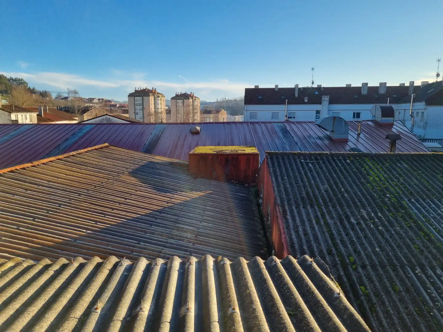 Exterior view of Flat for sale in Santiago de Compostela 