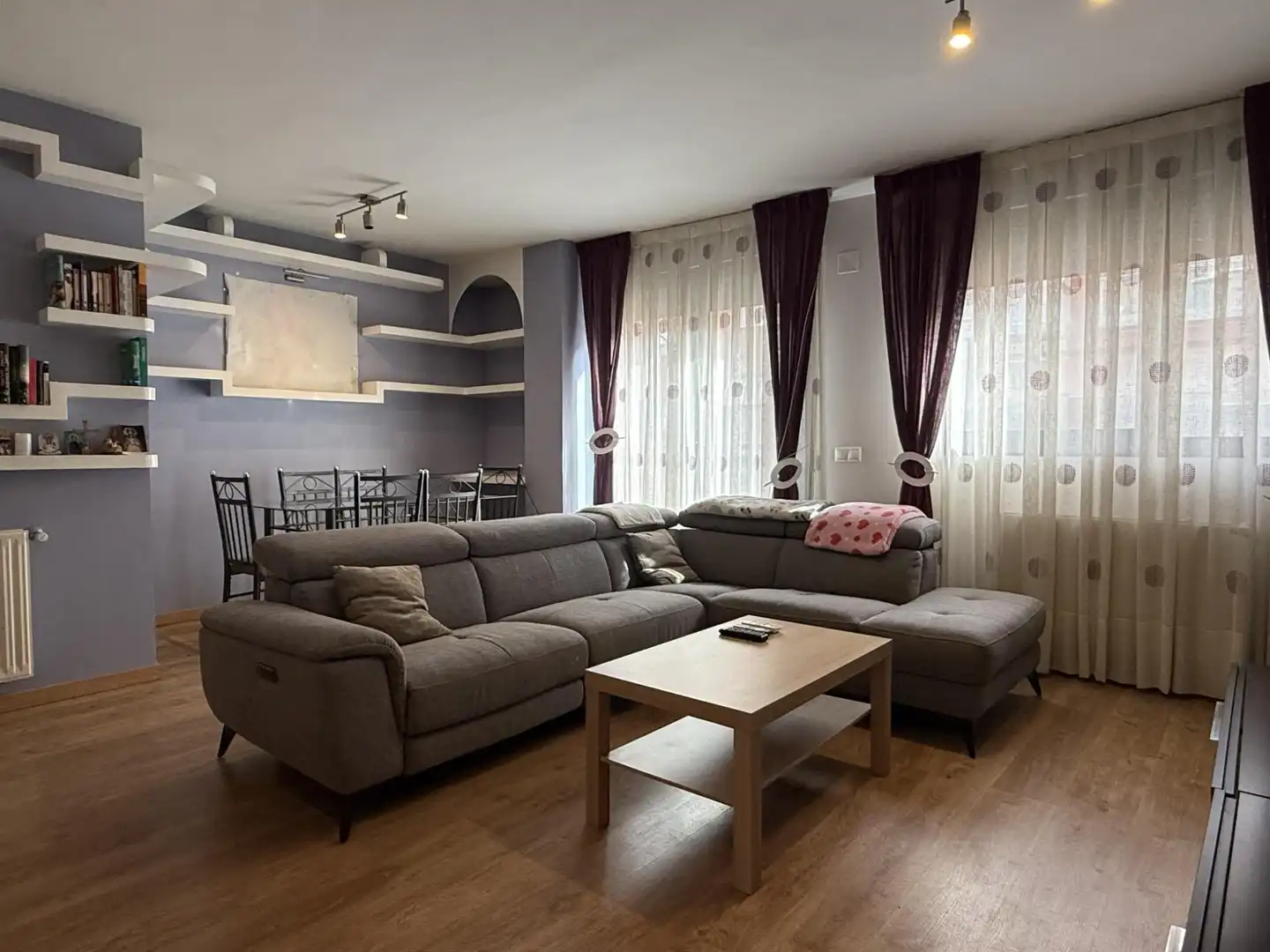 Sala d'estar de Pis en venda en Guadalajara Capital amb Aire condicionat, Calefacció i Terrassa