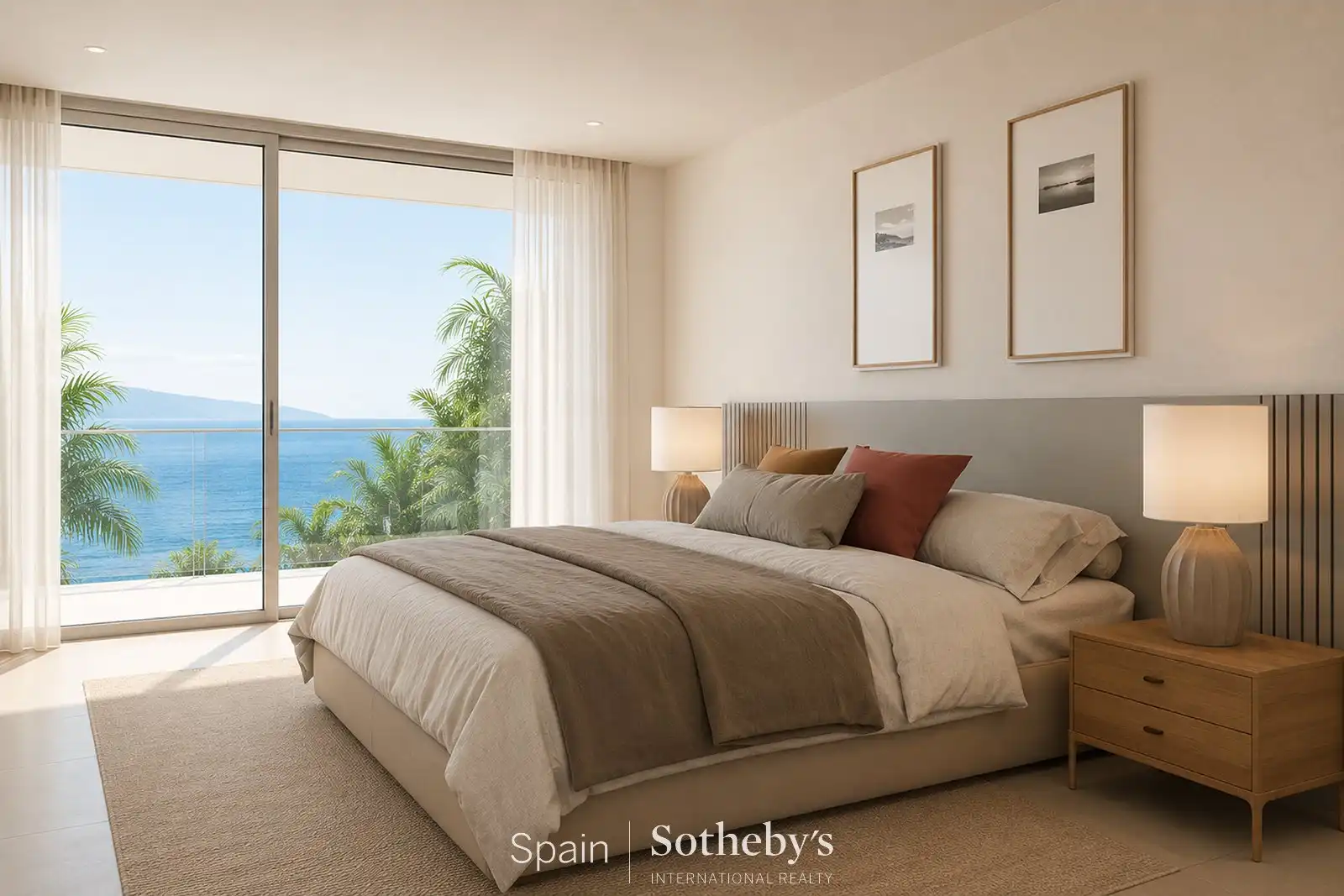 Bedroom of Apartments for sale in Guía de Isora  with Air Conditioner, Private garden and Terrace
