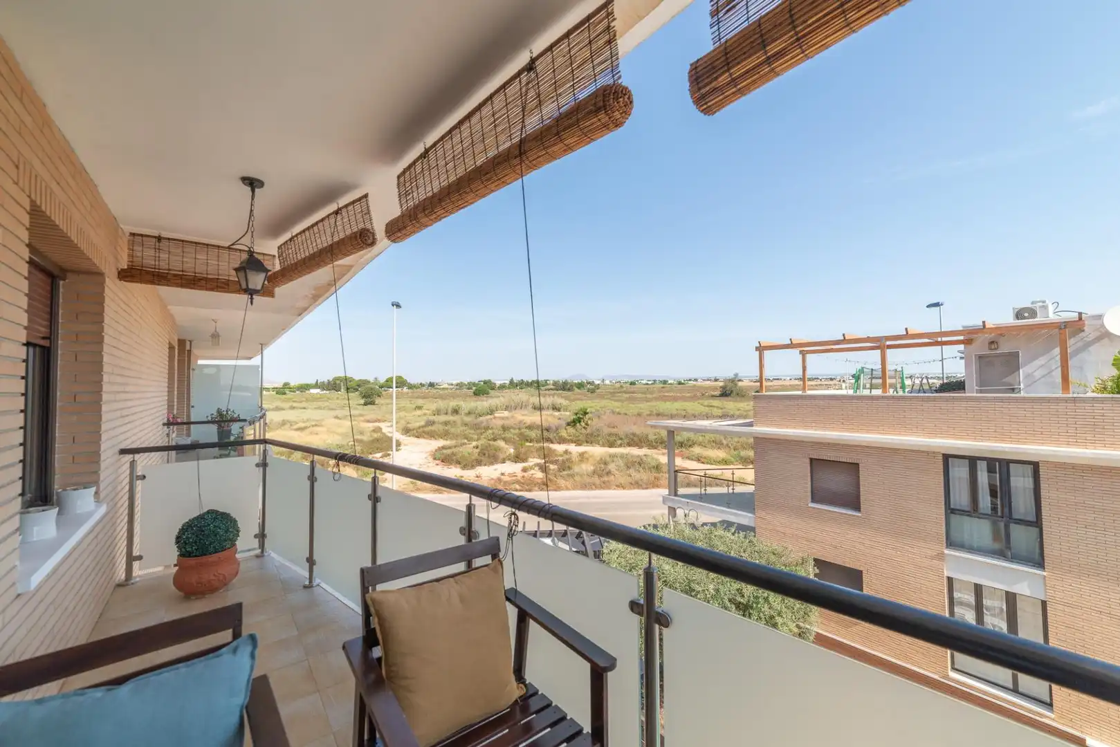 Terrace of Flat for sale in San Javier  with Air Conditioner, Terrace and Storage room