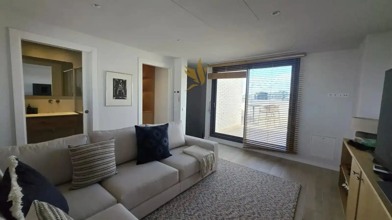 Sala de estar de Casa o chalet en venta en Sitges con Aire acondicionado, Terraza y Piscina