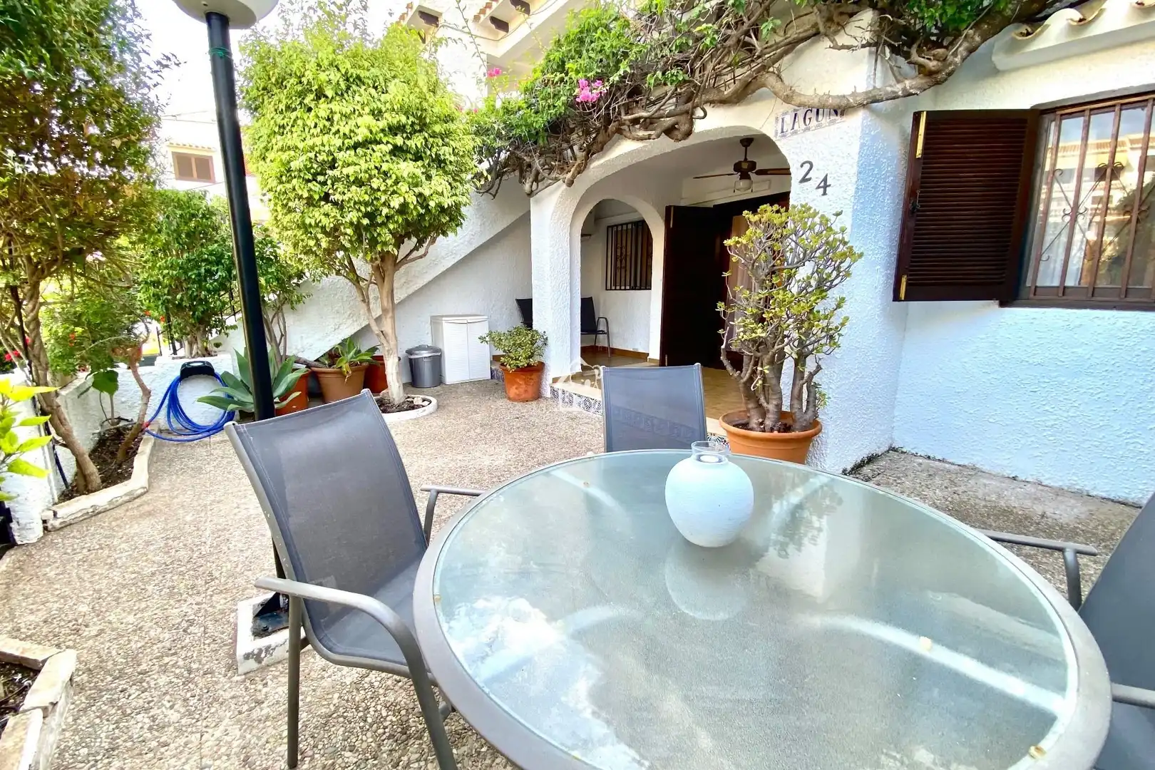 Terrace of Flat for rent in Orihuela  with Air Conditioner, Terrace and Swimming Pool