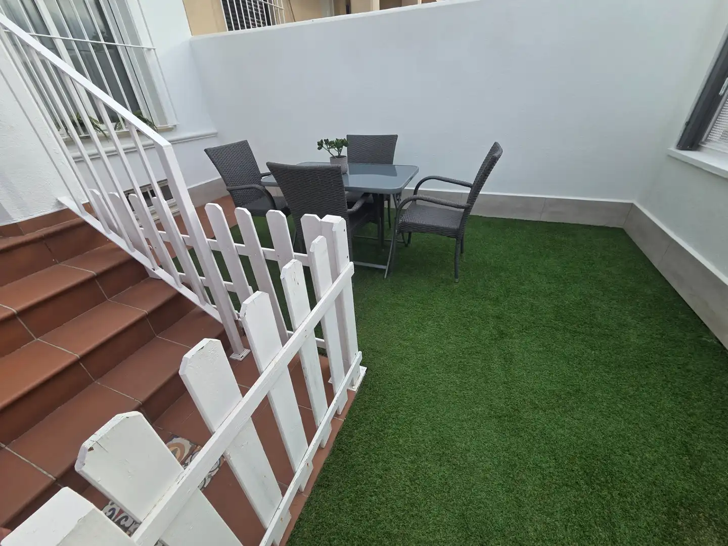 Terraza de Casa adosada en venta en Utrera con Aire acondicionado, Jardín privado y Terraza