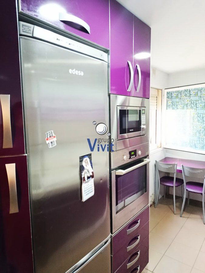 Kitchen of Flat for sale in Alcalá de Guadaira  with Air Conditioner, Storage room and Balcony