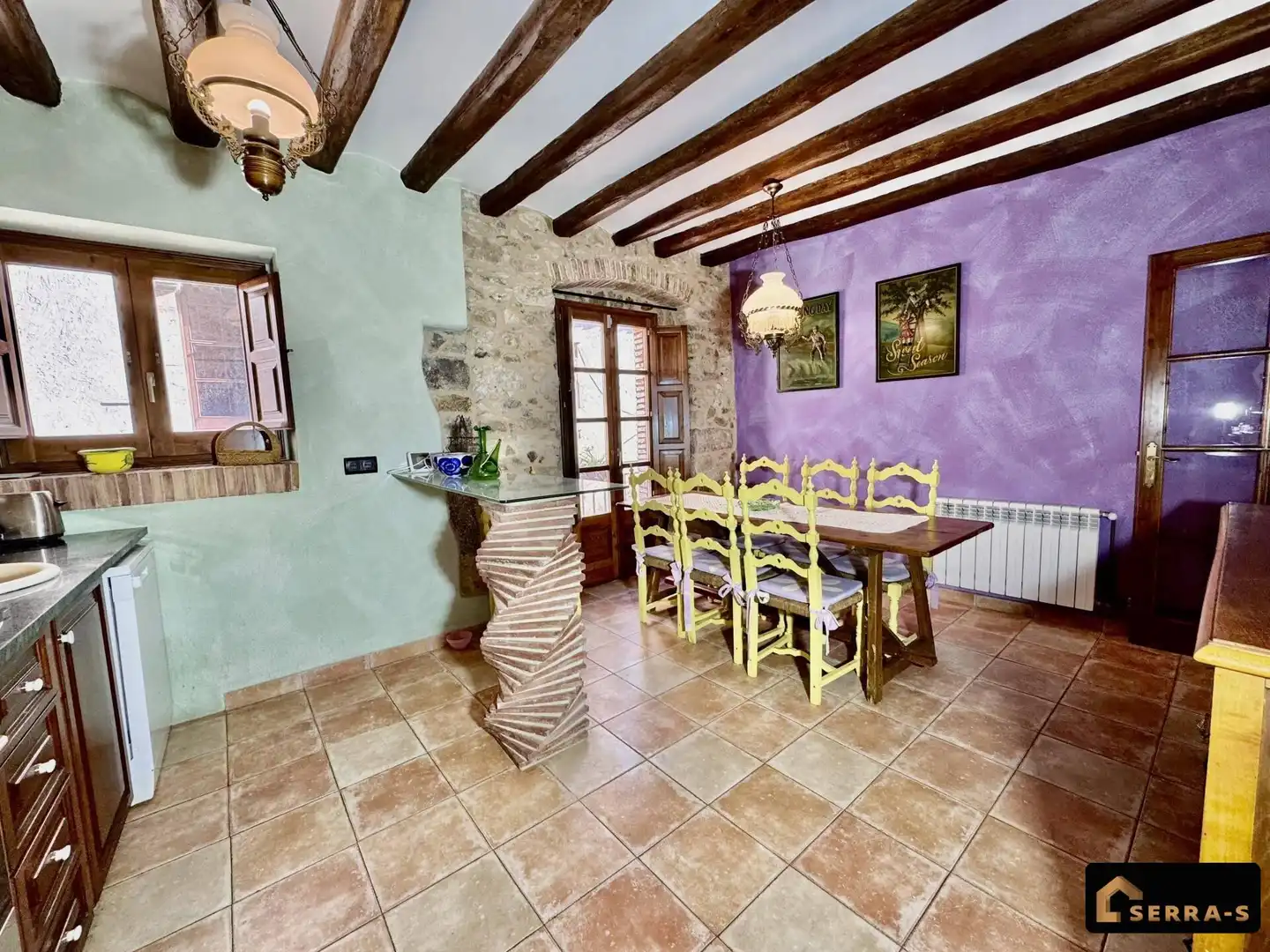 Dining room of Houses for sale in Fontanilles  with Heating, Private garden and Balcony