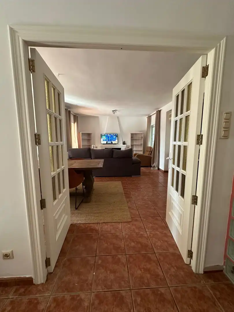 Living room of Houses for sale in Muro de Alcoy  with Heating, Swimming Pool and Furnished
